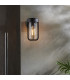 Benevento Outdoor Wall Lamp Matt Black Finish & Clear Glass IP44-4