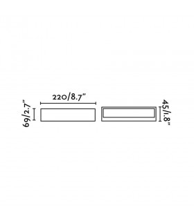 LED Outdoor Wall Light Aluminium IP65 - 2