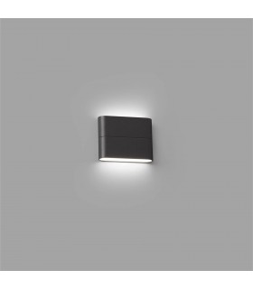 LED Outdoor Small Up Down Wall Light Dark Grey IP54 - 2