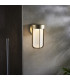Benevento Outdoor Integrated LED Wall Lamp Brushed Gold Finish & Frosted Glass IP44-2