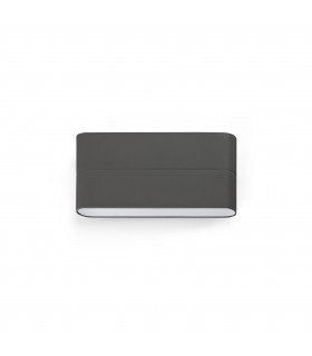 LED Outdoor Large Up Down Wall Light Dark Grey IP54 - 1