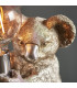 Andria Table Lamp Vintage Silver Paint & Chrome Plate-4