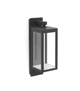 LED Outdoor Wall Lantern Dark Grey IP54 - 1