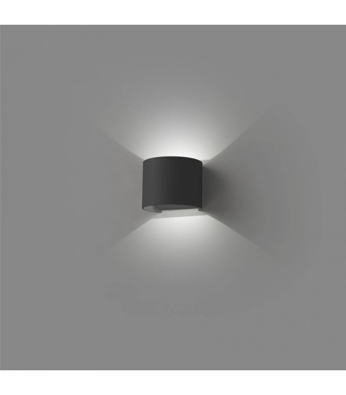 LED Outdoor Wall Light Dark Grey IP54 - 2