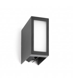 LED Outdoor Wall Light White, Dark Grey IP54 - 1