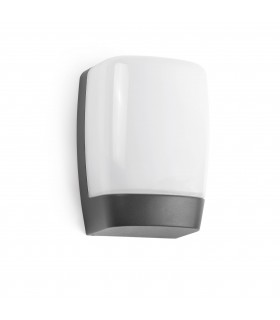 LED Outdoor Wall Light White, Dark Grey IP54 - 1