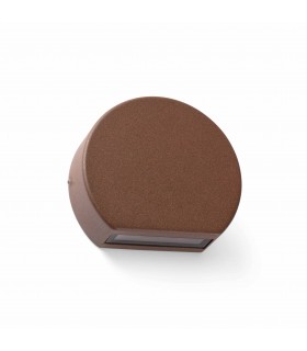LED Outdoor Wall Light Rust Brown IP54 - 1