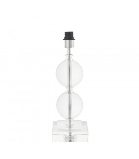 Ortisei Table Lamp Clear Crystal & Chrome Plate-1