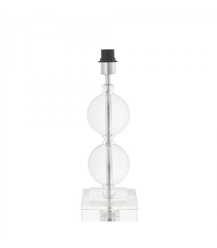 Ortisei Table Lamp Clear Crystal & Chrome Plate-1