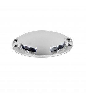 LED Four-Way Outdoor Wall / Floor Light Nickel IP67 - 1