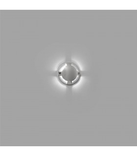 LED Four-Way Outdoor Wall / Floor Light Nickel IP67 - 2