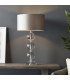 Ortisei Table Lamp Clear Crystal & Chrome Plate-5
