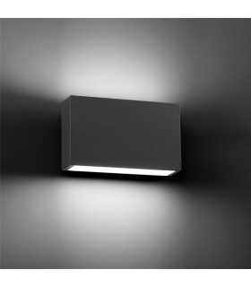 LED Outdoor Up Down Wall Light Dark Grey IP44 - 2