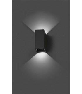 LED Outdoor Up Down Wall Light Dark Grey IP54 - 2