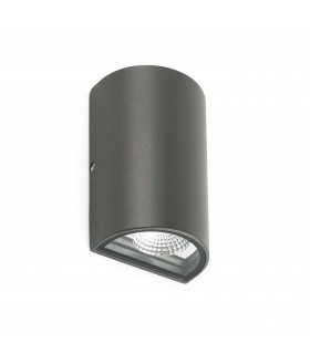 LED Outdoor Up Down Wall Light Dark Grey IP54 - 1