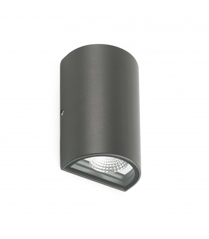 LED Outdoor Up Down Wall Light Dark Grey IP54 - 1