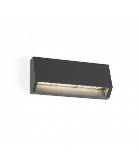 LED Outdoor Medium Wall Light Dark Grey IP65 - 1