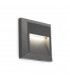 LED Outdoor Wall Light Dark Grey IP65 - 1