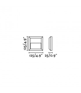 LED Outdoor Wall Light Dark Grey IP65 - 2