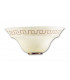 TRECENTO Wall Uplight Amber 30x15cm