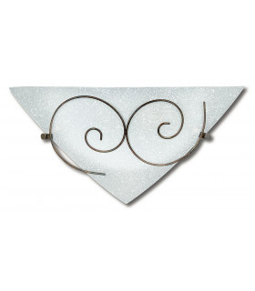 RICCIOLO Wall Uplight White 40x19cm