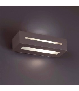 1 Light Outdoor Wall Light Dark Grey IP54, E27 - 2