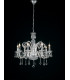 8 Light Chandeliers Chrome Crystal 14 70x65cm-2