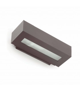 1 Light Outdoor Wall Light Dark Grey IP54, E27 - 1