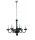 ALFIERE 6 Light Chandeliers Black 74x59cm-1