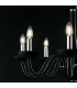 ALFIERE 8 Light Chandeliers Black 74x59cm-2