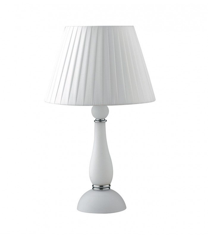 ALFIERE Table Lamp with Round Tapered Shade White 32x54cm-1