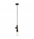 AMARCORD Slim Industrial Pendant Ceiling Light Rust 12x18.6cm