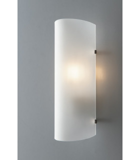 AMY Flush Wall Light White 26x10cm-2