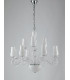 ANGEL 12 Light Chandeliers with Shades White 80x70cm-2