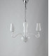 ANGEL 3 Light Multi Arm Pendant Ceiling Light White 3xE14 64x45cm-1