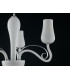 ANGEL 3 Light Multi Arm Pendant Ceiling Light White 3xE14 64x45cm-2