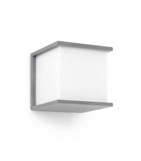 1 Light Outdoor Wall Light Dark Grey IP44, E27 - 1