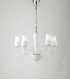 ANGEL 5 Light Multi Arm Pendant Ceiling Light White 64x45cm-4