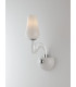 ANGEL Wall Lamp with Glass Shades White 13x35x22cm-3