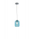 ASHFORD Dome Pendant Ceiling Light Blue 15x20cm-1