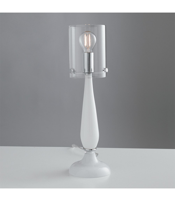 AURORA Lamp White 11x37cm