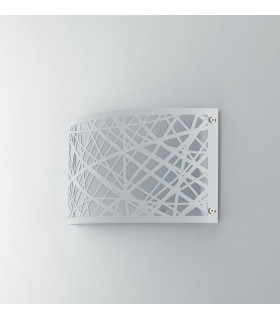 BATIK 2 Light Flush Wall Light White 32x17x9cm-2