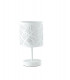 BATIK Table Lamp with Round Shade White 13x19cm-1
