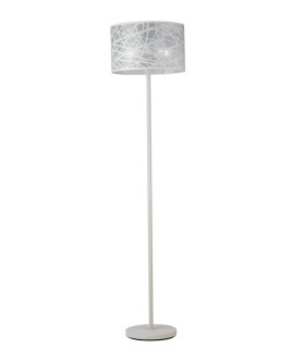 BATIK Floor Lamp with Shade White 40x168cm-1