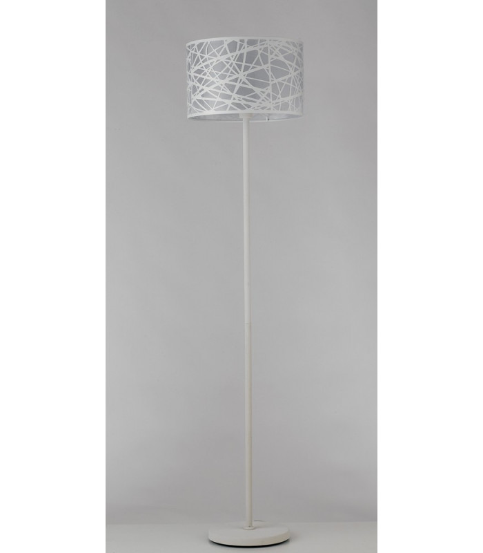 BATIK Floor Lamp with Shade White 40x168cm-2