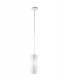 BATIK Slim Pendant Ceiling Light White 35x22cm-1