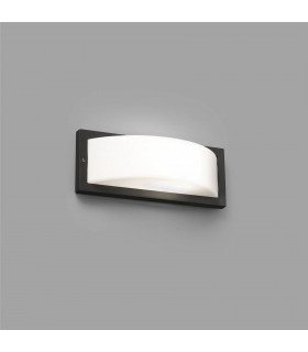 1 Light Outdoor Wall Light Dark Grey IP44, E27 - 2