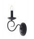 BEATRICE Candle Wall Light Anthracite 11x15.5x25cm