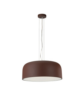 BISTROT 4 Light Dome Pendant Ceiling Light Bronze 52x22cm-1