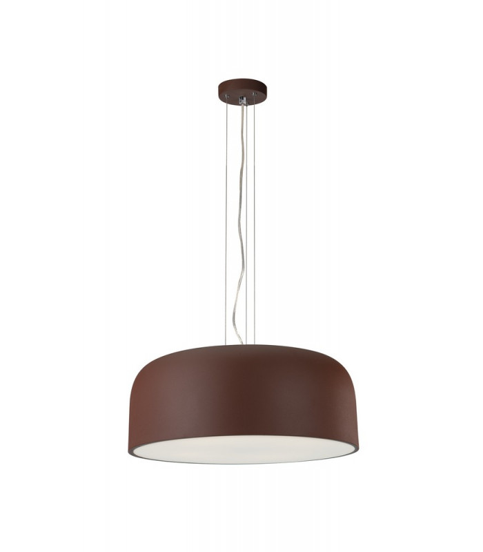BISTROT 4 Light Dome Pendant Ceiling Light Bronze 52x22cm-1
